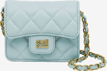 Borsa a tracolla di Cavalli Class in blu: frontale