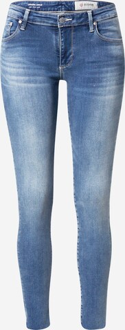 AG Jeans Skinny Fit Дънки в синьо: отпред