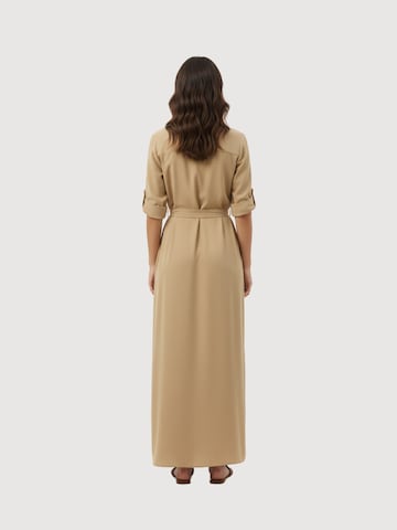 Robe 'Lisanne' WEARABLE STORIES en marron