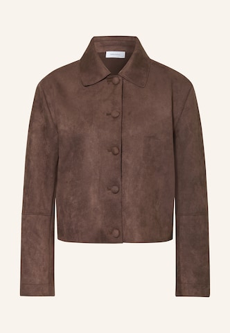 darling harbour Bluse Blouson in Braun: Vorderseite