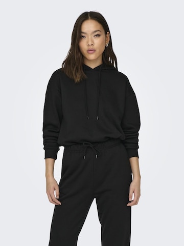 ONLY Sweatshirt in Black: front
