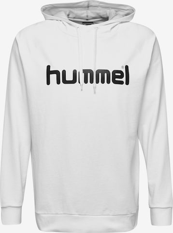 Sweat-shirt Hummel en blanc : devant