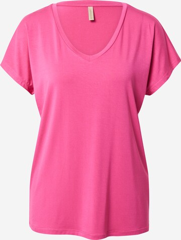 T-shirt 'Marica' Soyaconcept en rose : devant