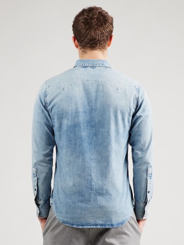 Coupe regular Chemise REPLAY en bleu