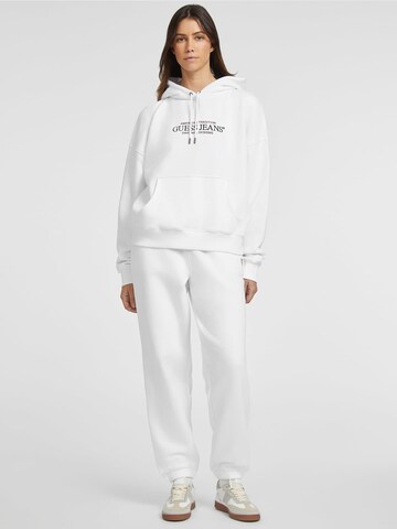 GUESS JEANS Tapered Pants in White
