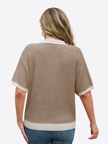 Imily Bela Pulóver - barna