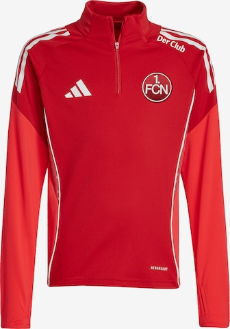 ADIDAS PERFORMANCE Urheilullinen collegepaita 'FC Nürnberg' värissä punainen: etupuoli