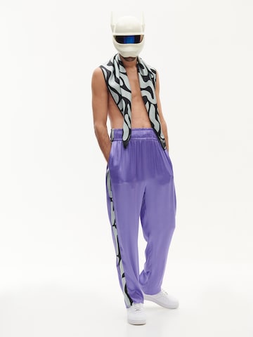 Regular Pantalon 'Dario' Smiles en violet