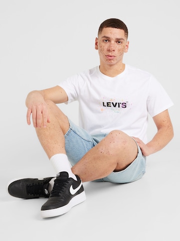 LEVI'S ® Bluser & t-shirts 'SS Relaxed Baby Tab Tee' i hvid