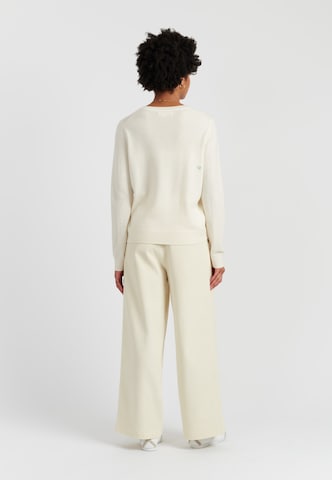 Chinti & Parker Svetr 'Candy Cane' – béžová