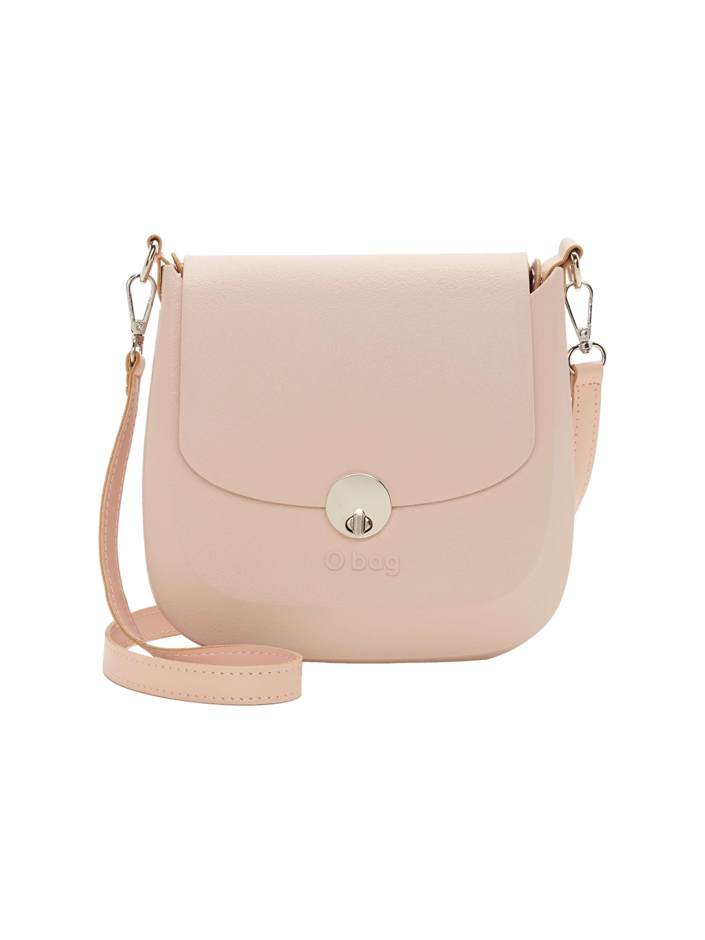 O bag Shoulder Bag in Pink: front