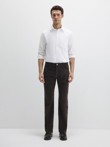 Mavi Loosefit Jeans 'LISBON' in Braun: Vorderseite