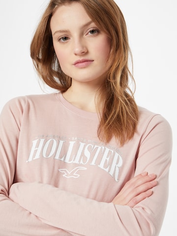 HOLLISTER Póló - rózsaszín