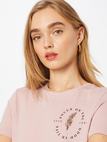 T-shirt 'Kita' ONLY en rose