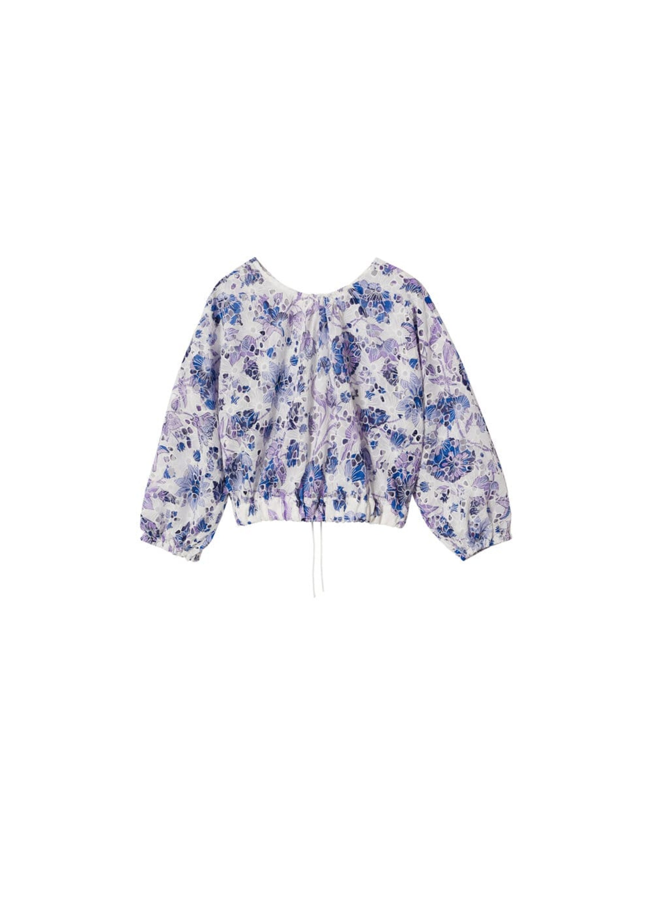 MANGO Blouse 'Rumba' in Mixed colours: front