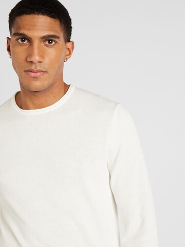 Coupe regular Pull-over 'Garson' Only & Sons en blanc