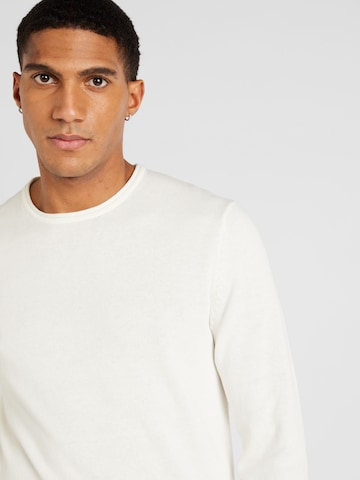Regular fit Pullover 'Garson' di Only & Sons in bianco