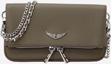 Zadig & Voltaire Olkalaukku 'ROCK' värissä vihreä: etupuoli