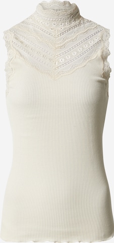 Tops en tricot rosemunde en beige : devant