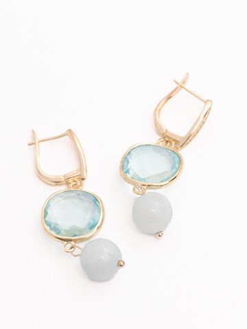 Secret Stones Ohrringe 'Blue light' in Blau