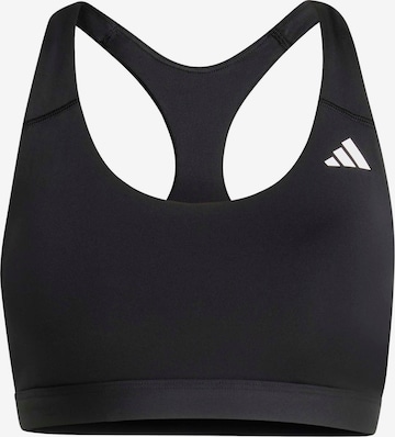 juoda ADIDAS PERFORMANCE Biustjė Sportinė liemenėlė 'OPT ESS': priekis