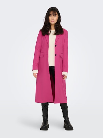 ONLY Ανοιξιάτικο και φθινοπωρινό παλτό 'MAIKEN' σε ροζ