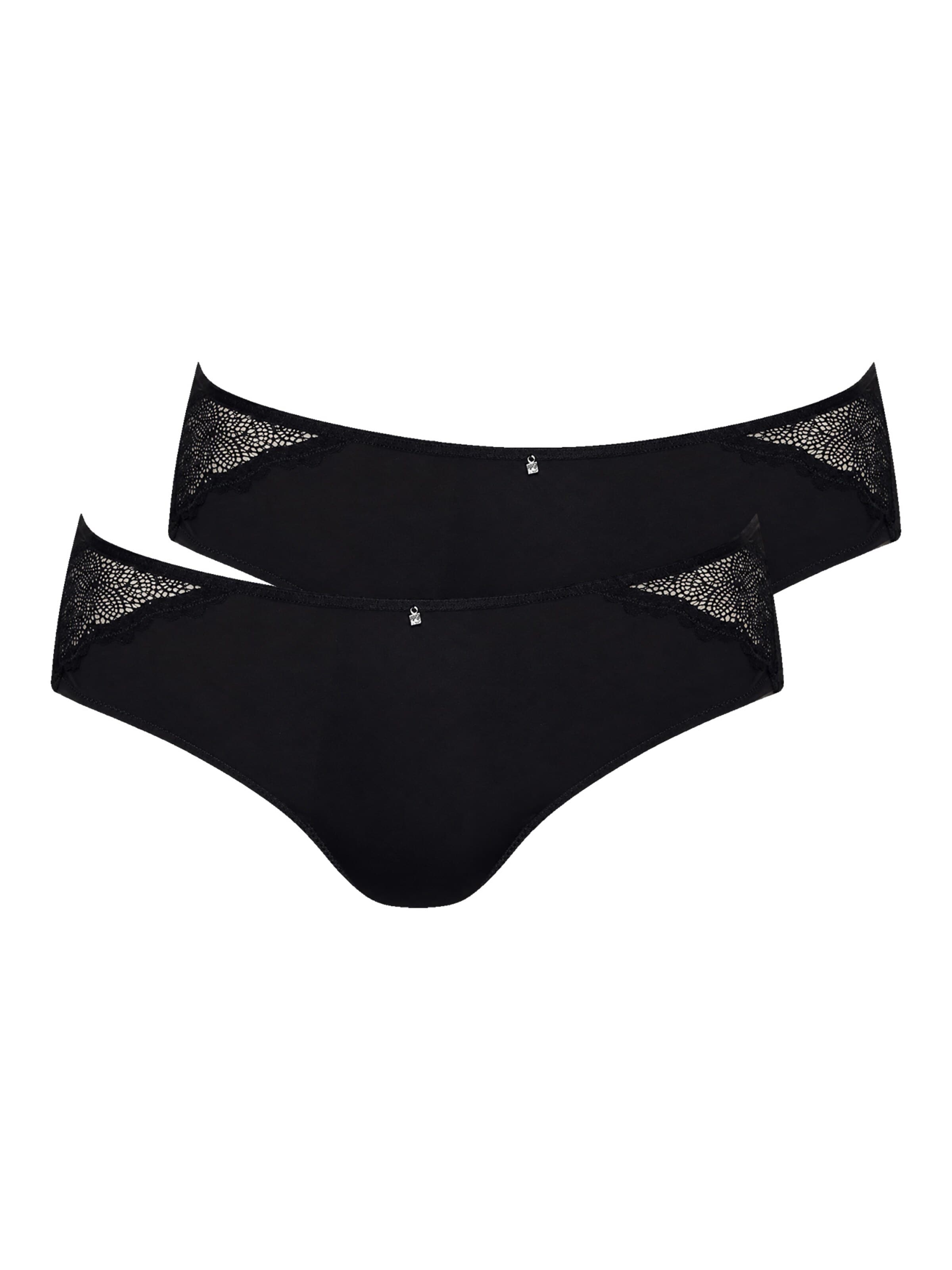 VIANIA Panty 'Leni' in Black: front