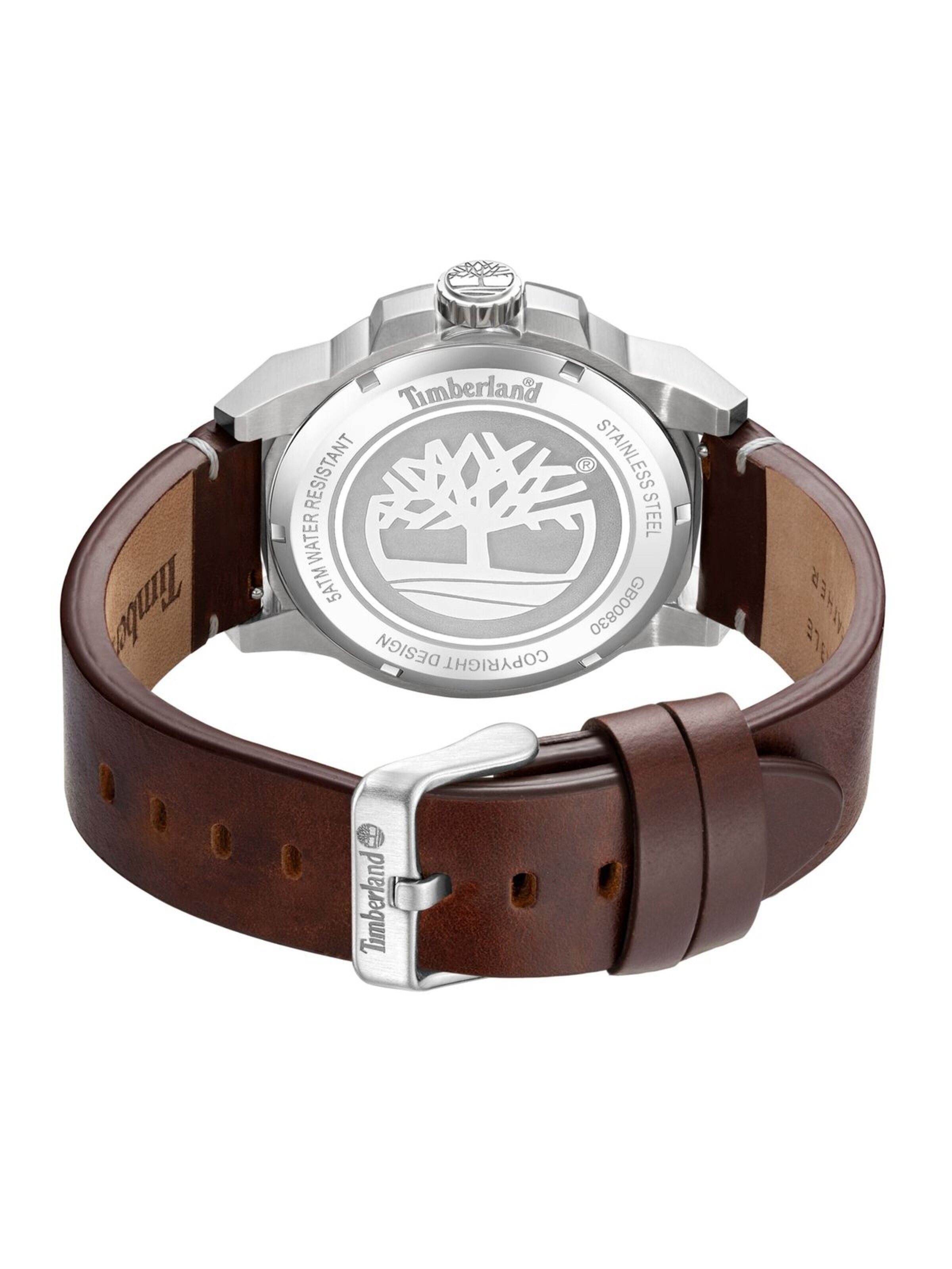 TIMBERLAND Analoguhr‌‌‌ in Braun
