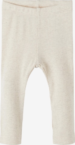 Skinny Leggings 'Kab' di NAME IT in bianco: frontale