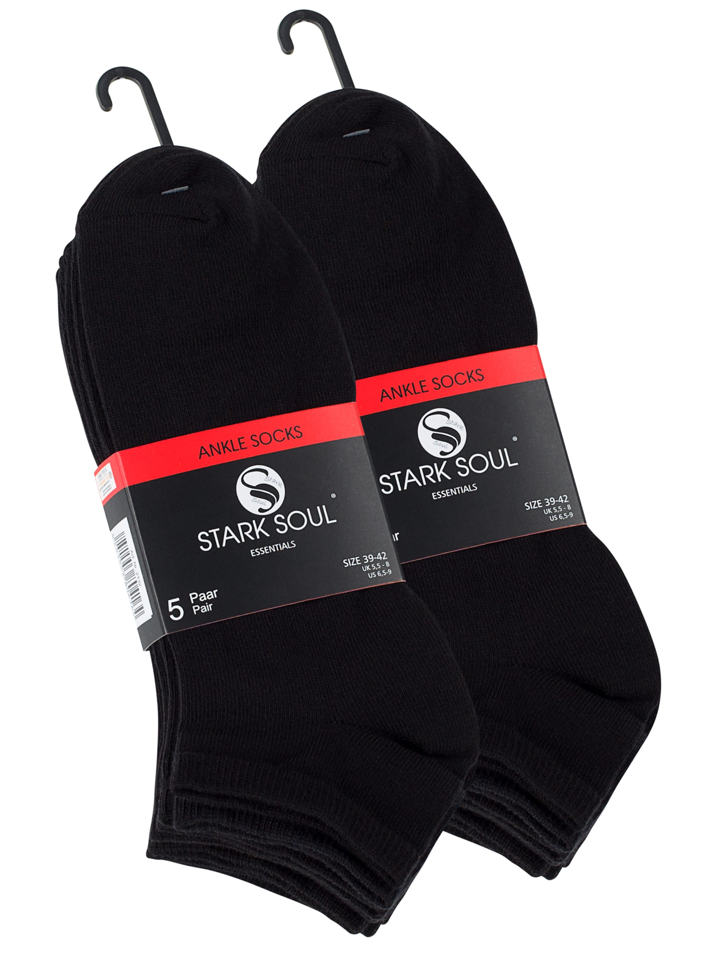 Stark Soul Socken 'Essential' in Schwarz