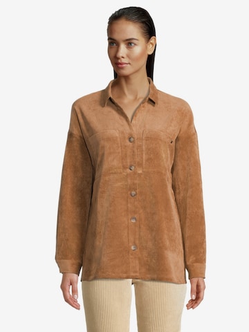 Betty & Co Blouse in Brown: front