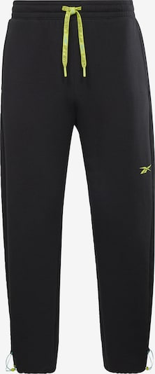 Pantaloni sportivi 'Les Mills®' Reebok di colore giallo / nero, Visualizzazione prodotti