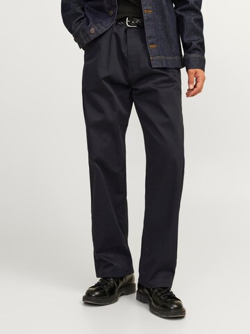 Loosefit Pantalon 'JPSTAlex' JACK & JONES en noir : devant