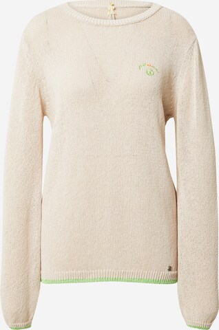 Key Largo - Pullover 'JOPLIN' em bege: frente