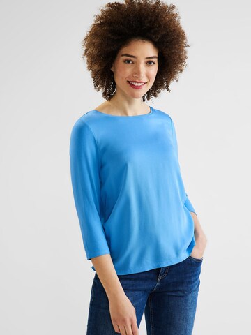 STREET ONE Shirt in Blau: predná strana