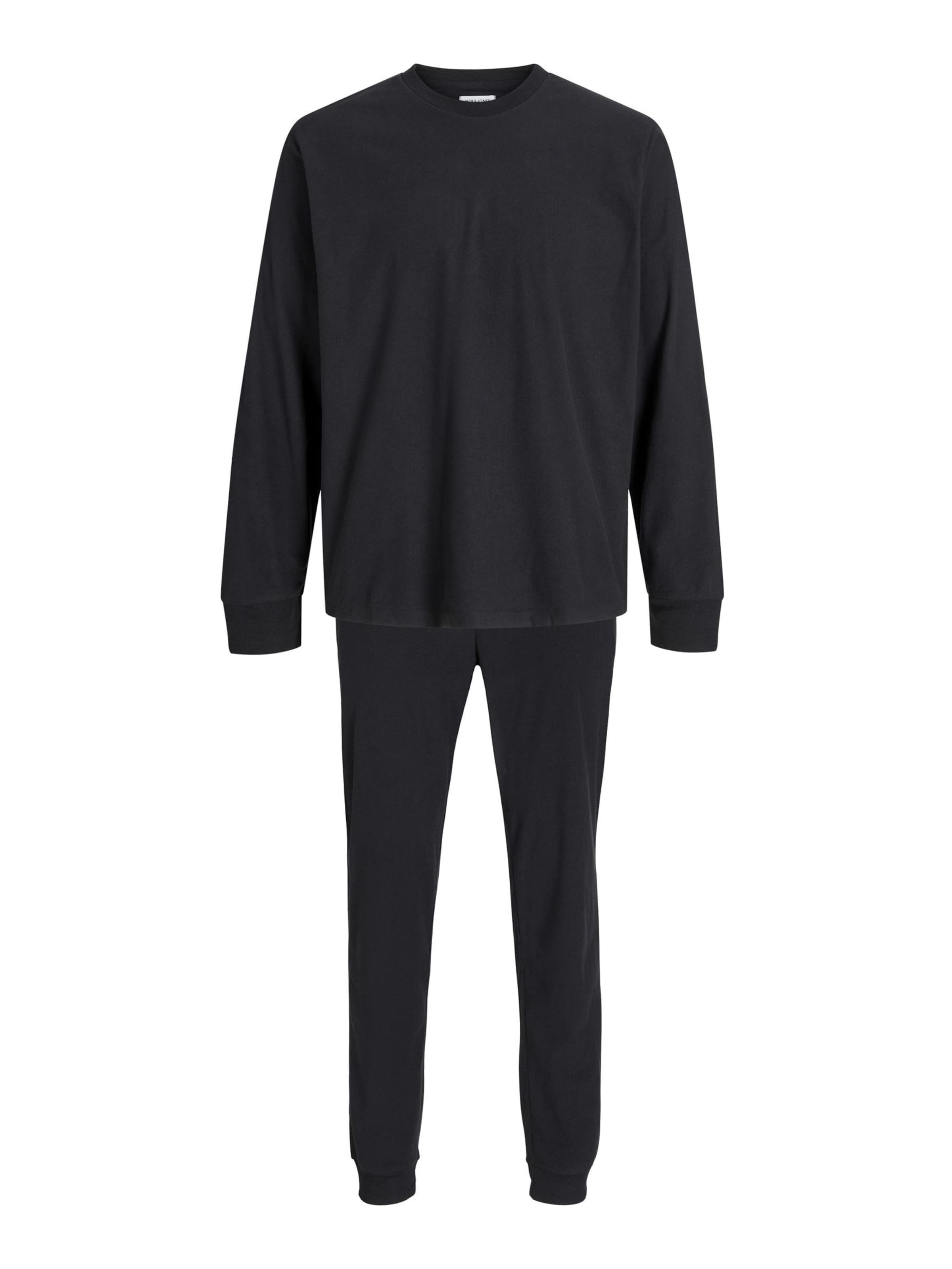 Abito da casa 'JACSolid' di JACK & JONES in nero: frontale