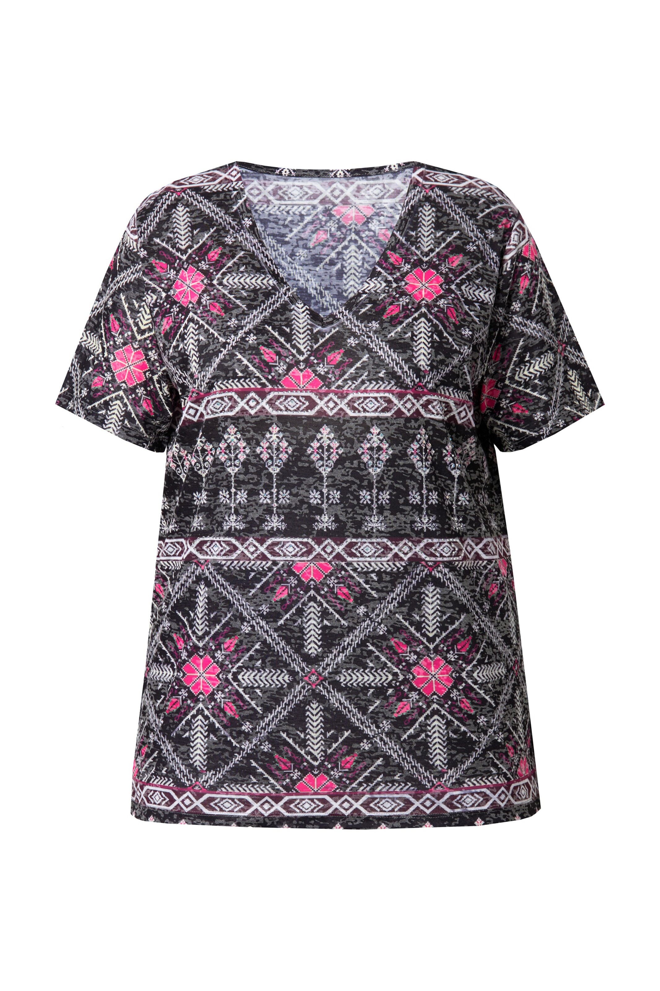 Angel of Style Shirt in Grey / Pink / Black / White, Item view