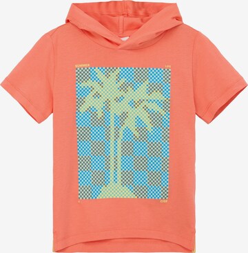 T-Shirt s.Oliver en orange : devant