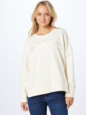 DRYKORN Sweatshirt 'LUNAIA' in Beige: front