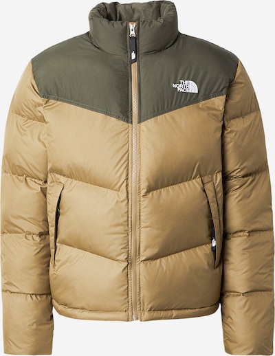 THE NORTH FACE Talvitakki 'SAIKURU' värissä khaki / oliivi / valkoinen, Tuotenäkymä