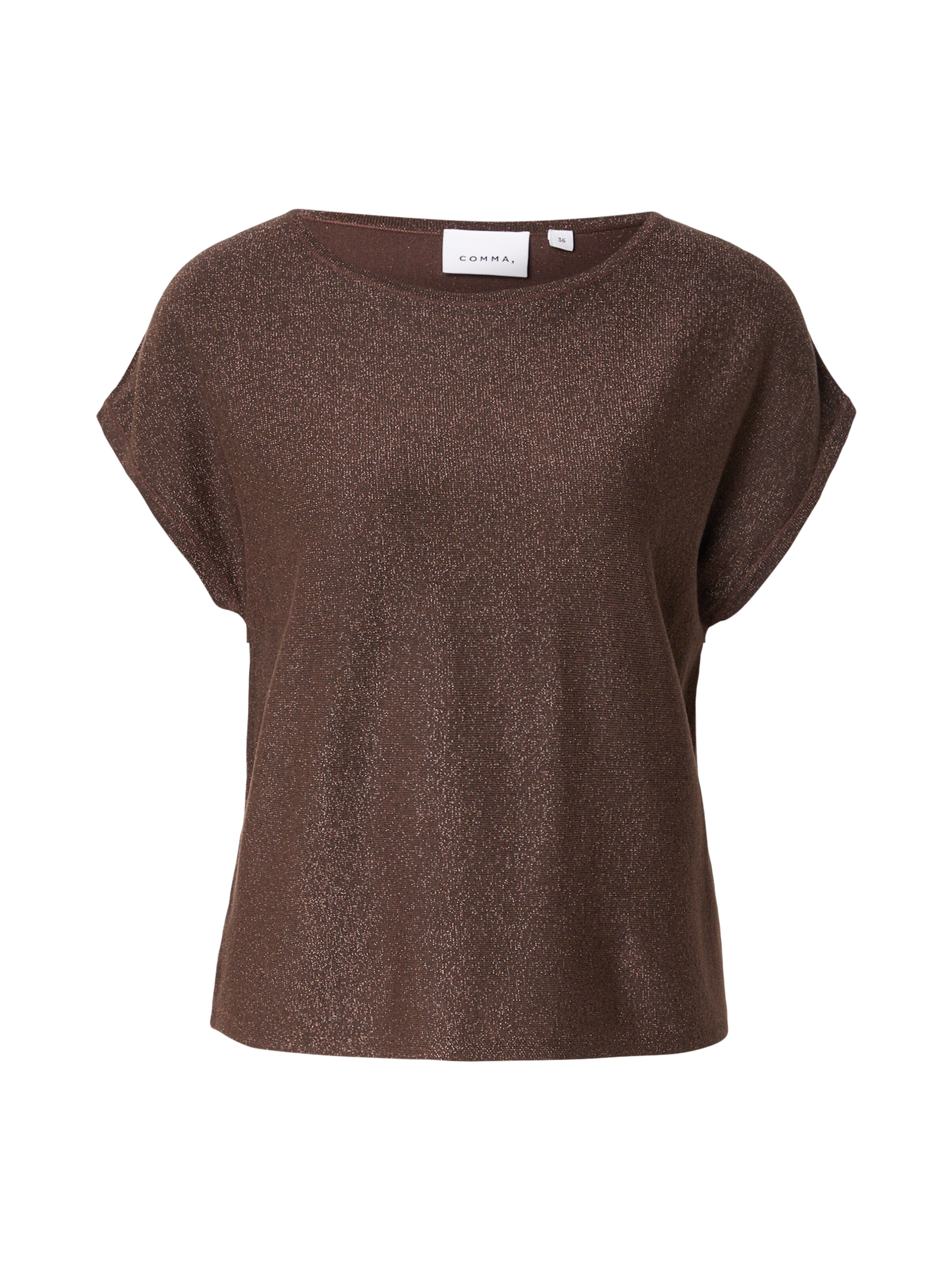 COMMA Sweater in Brown: front