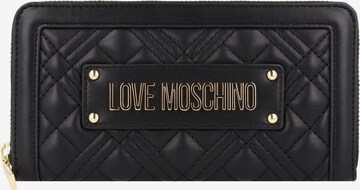 Porte-monnaies Love Moschino en noir