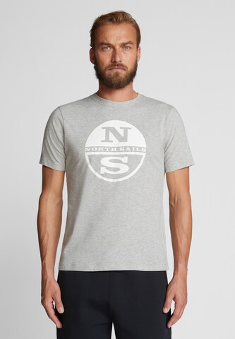 North Sails T-Shirt in Grau: predná strana