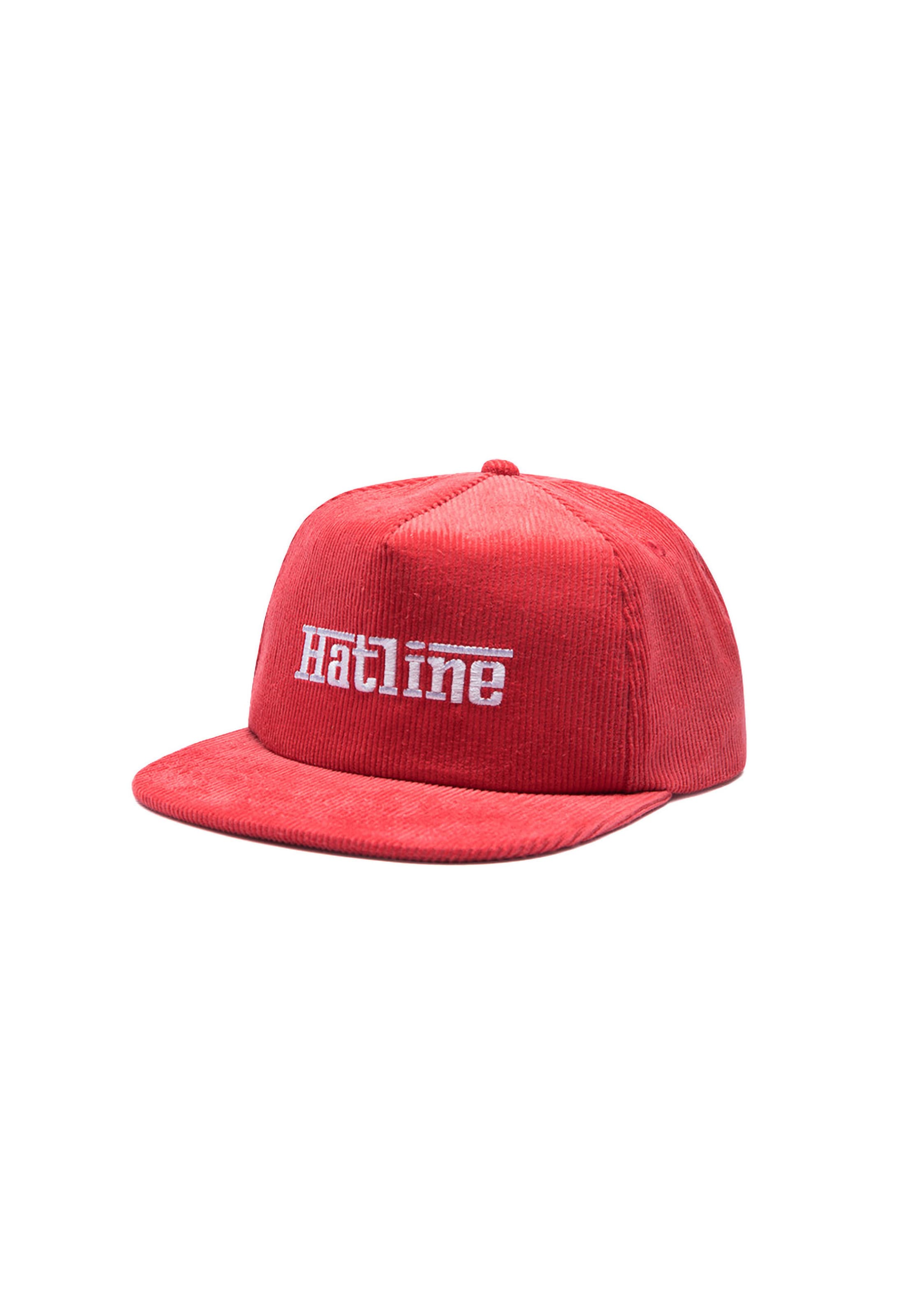 Casquette 'AUTOMOBILE' Hatline Lab en rouge : devant
