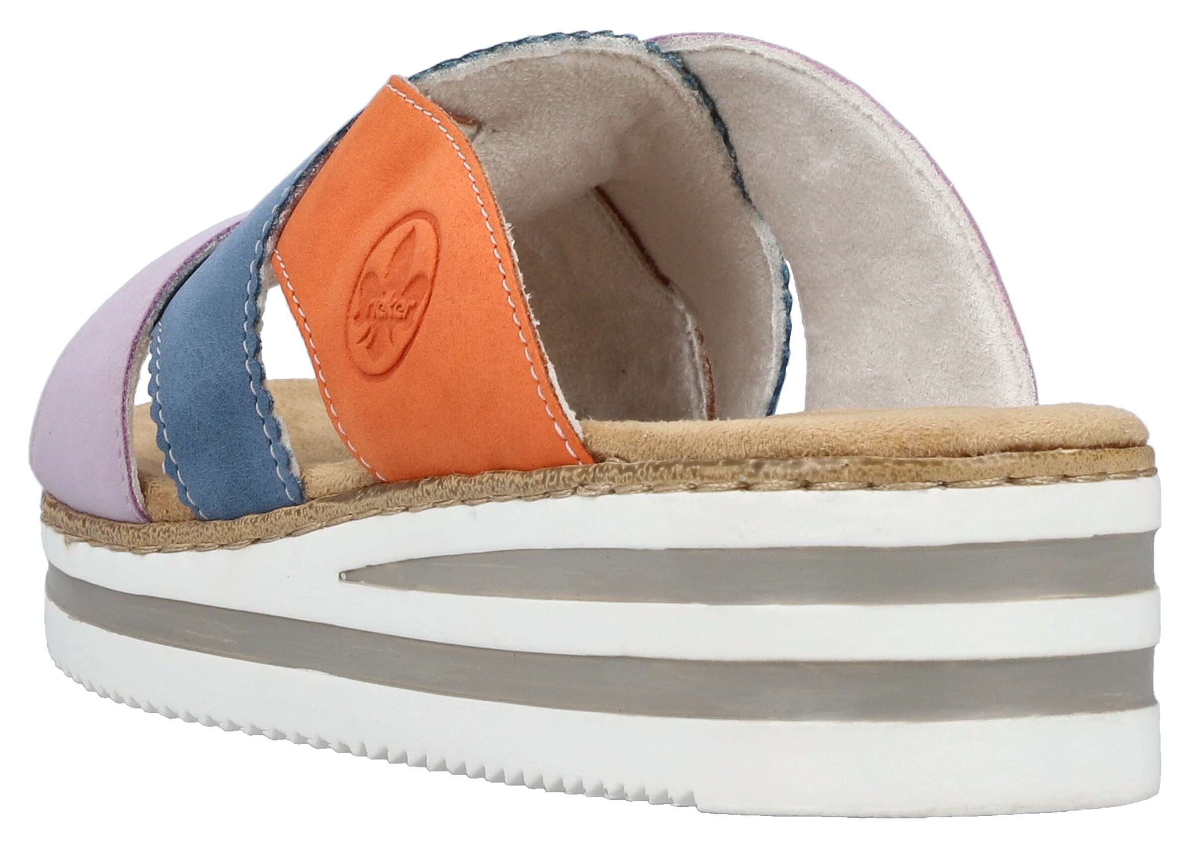 Rieker Mules in Blue