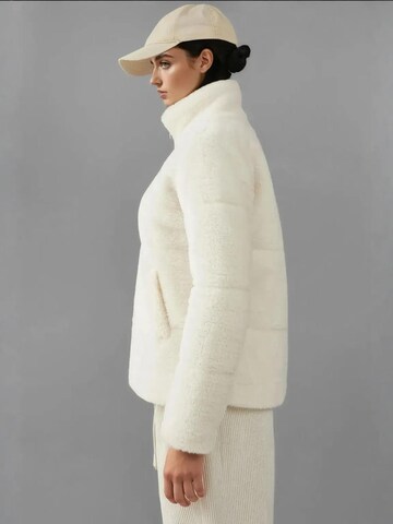 Giacca di pile di Bigdart in bianco