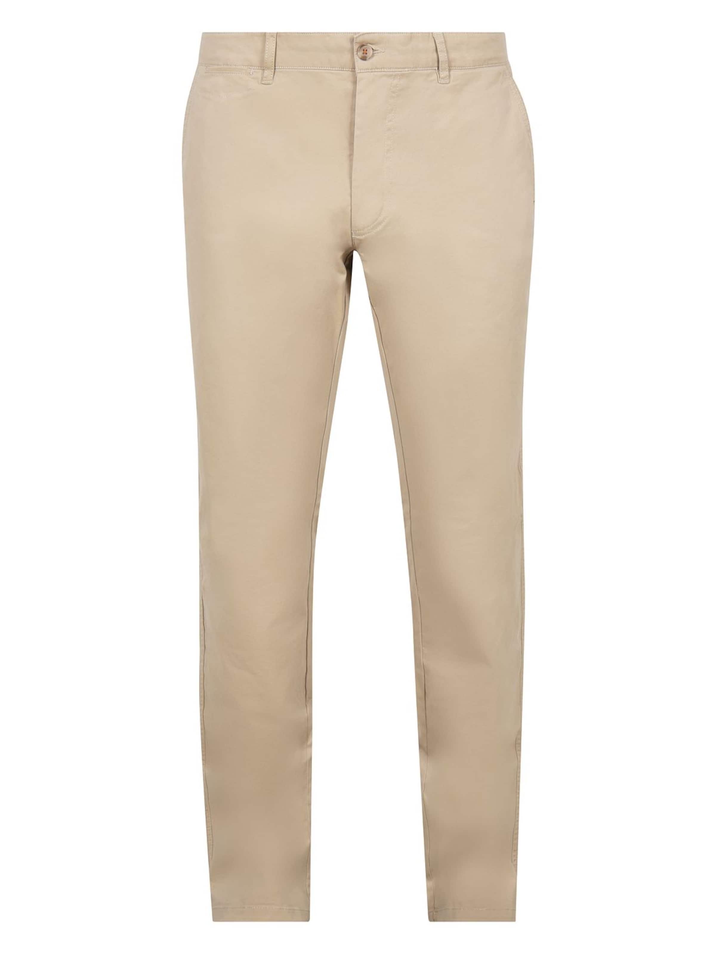 Suitable Chino 'Peano' in Beige: voorkant