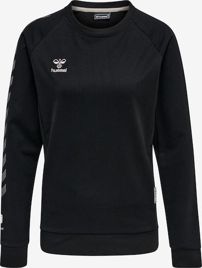 Hummel Sportief sweatshirt 'Move' in de kleur Zwart / Wit, Productweergave