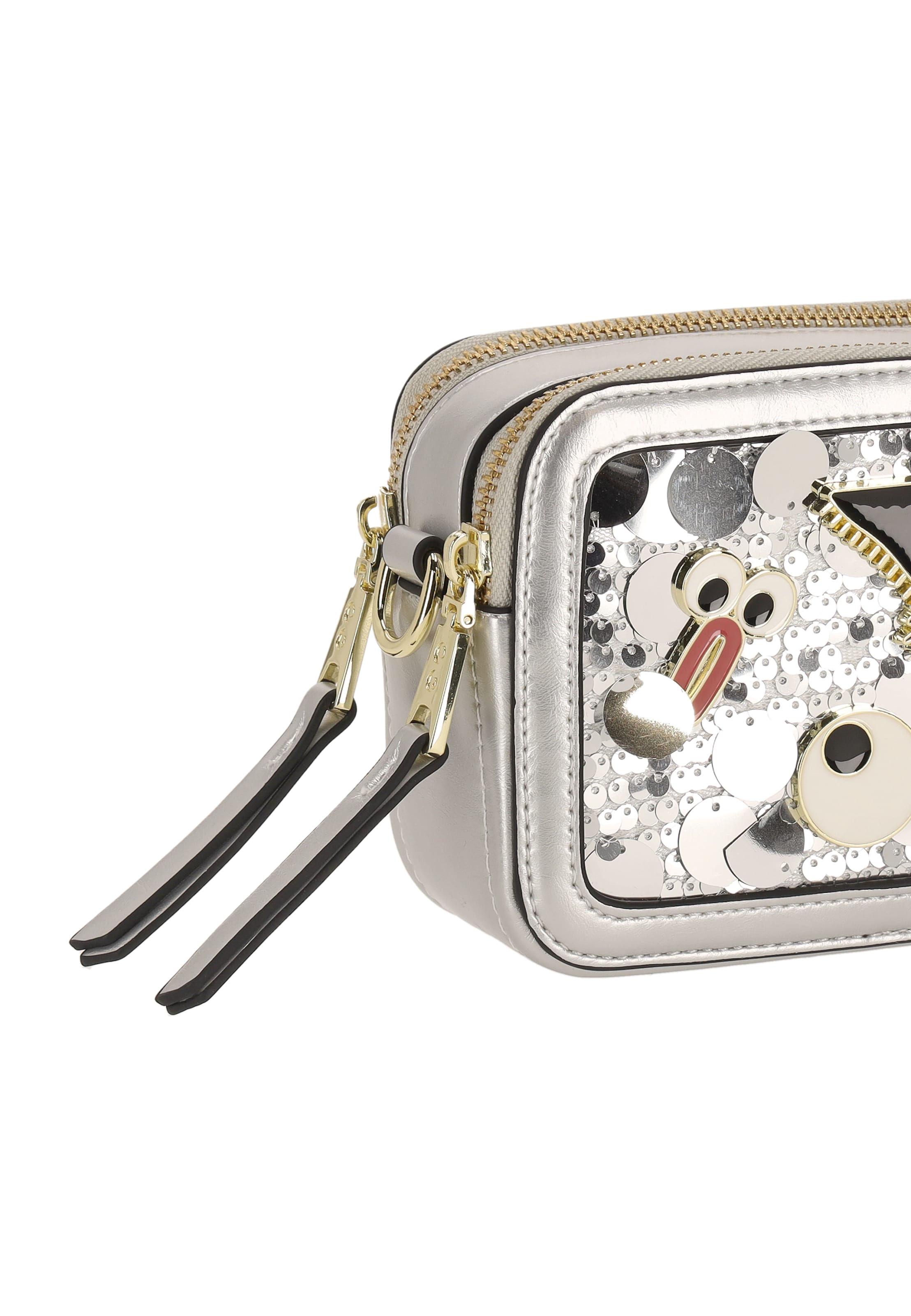 MYMO - Mala de ombro 'EyETHEME' em prata