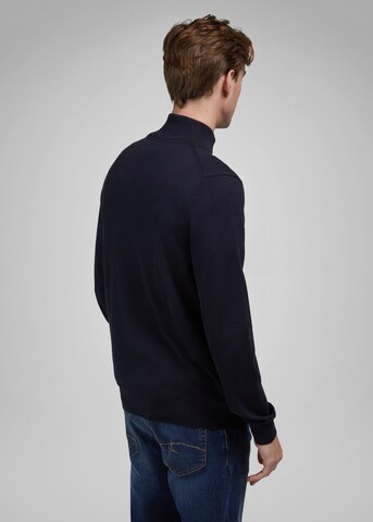 HECHTER PARIS Strickjacke in Blau